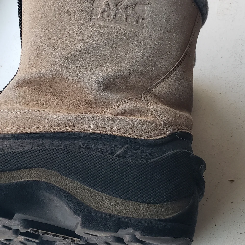 Sorel Ellesmere LL1241-272 Tan Leather Winter Boots - Picture 11 of 14